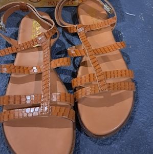 Bella Vita brown sandals leather new